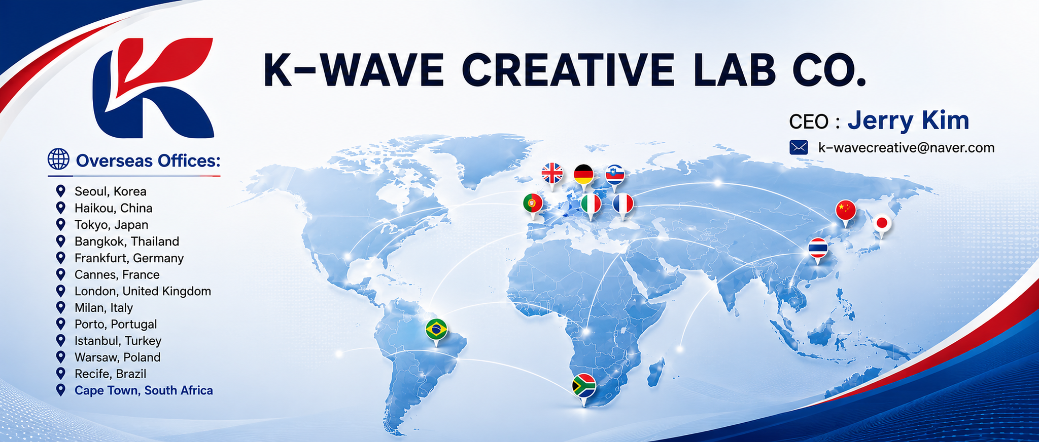K-WAVE Creative Lab Co. company banner